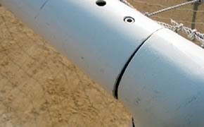 アルミ製ゴール(接続部)