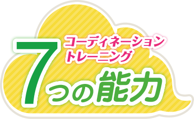 コーディネーショントレーニング ７つの能力